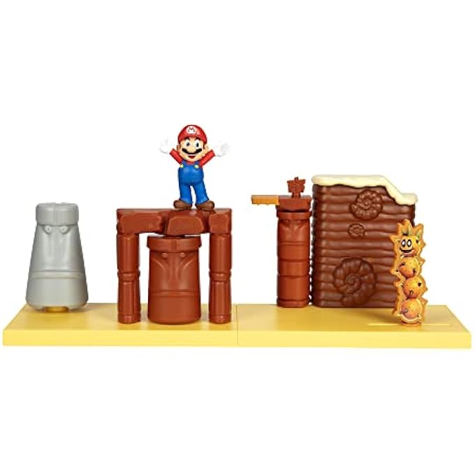 Bandai NINTENDO DESERT PLAYSET ACTION FIGURE - Image 2